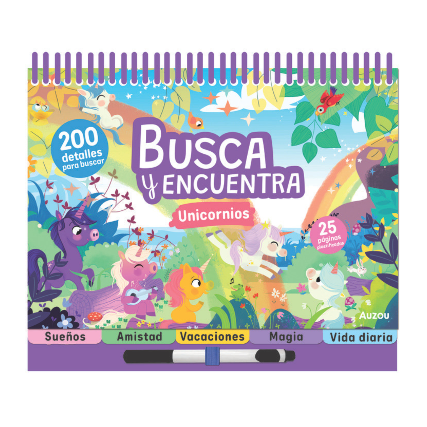 Auzou Busca y encuentra Unicornios