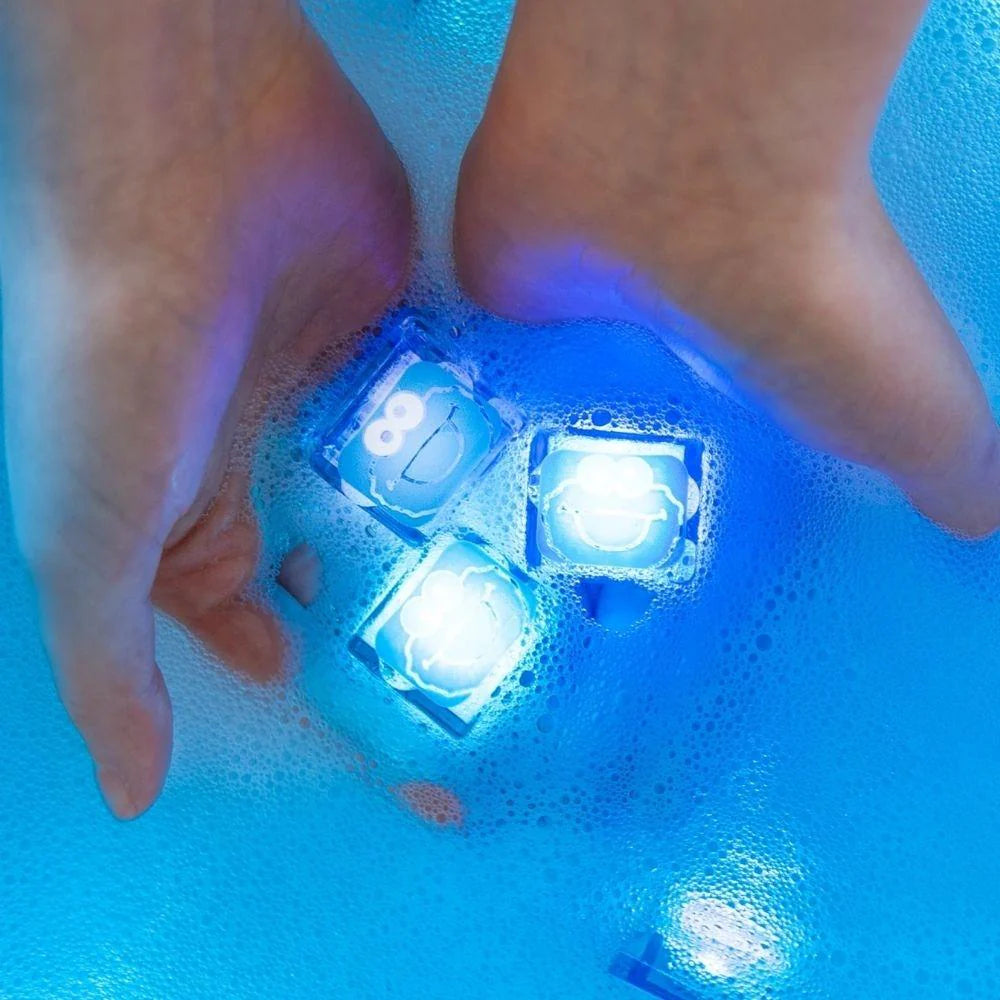 Glopals Cubos de luz Azul Monstruo de las galletas