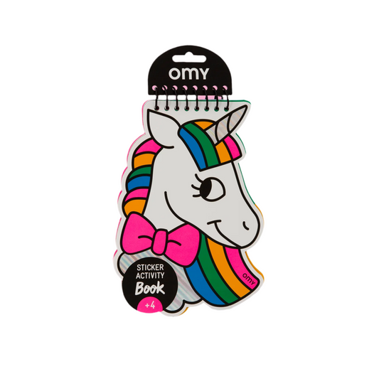 Omy Libreta de pegatinas Unicornio