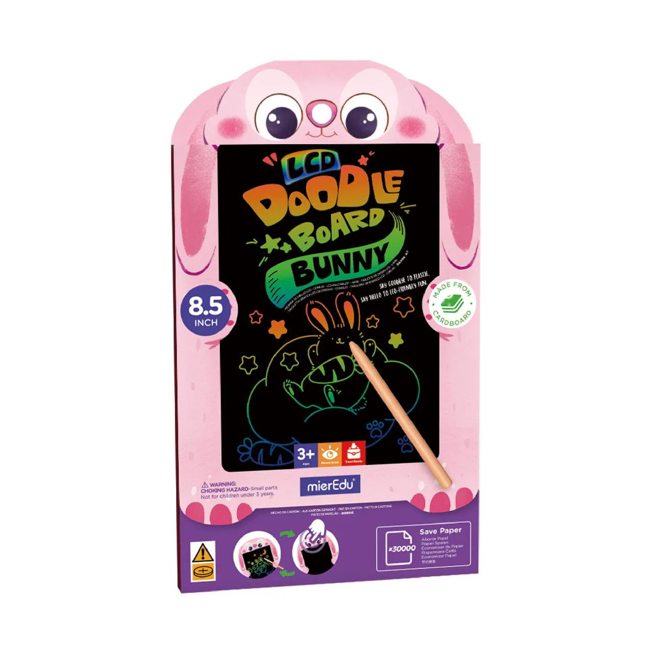 MierEdu Pizarra LCD Conejo