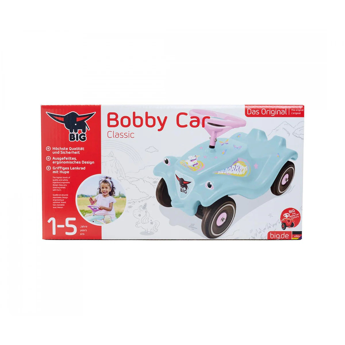 Big Bobby Car Correpasillos Unicornio