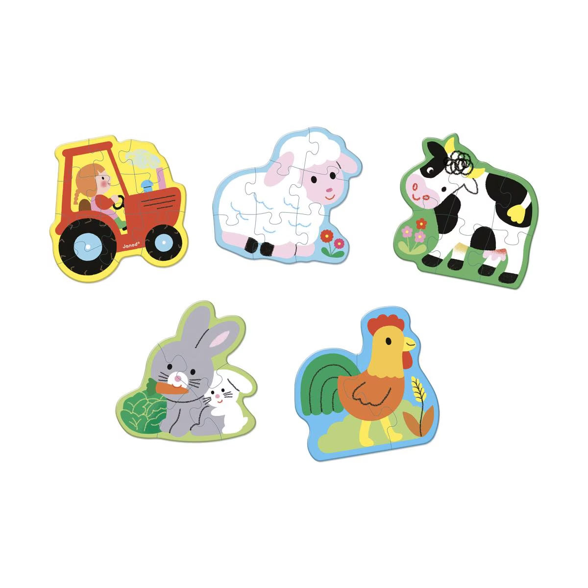 Puzzles evolutivos Granja - Janod