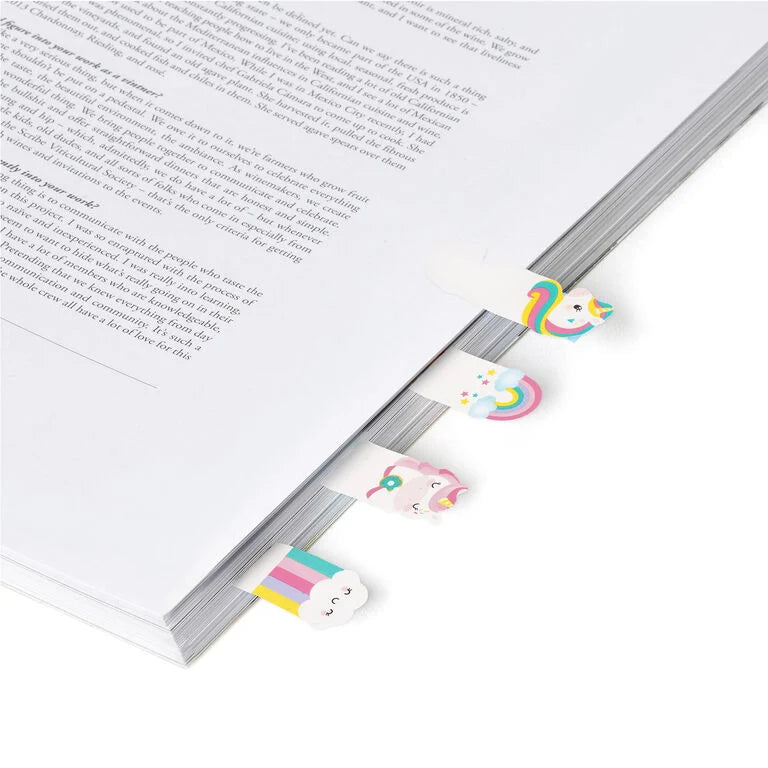 Legami Marcapáginas adhesivos Unicornio