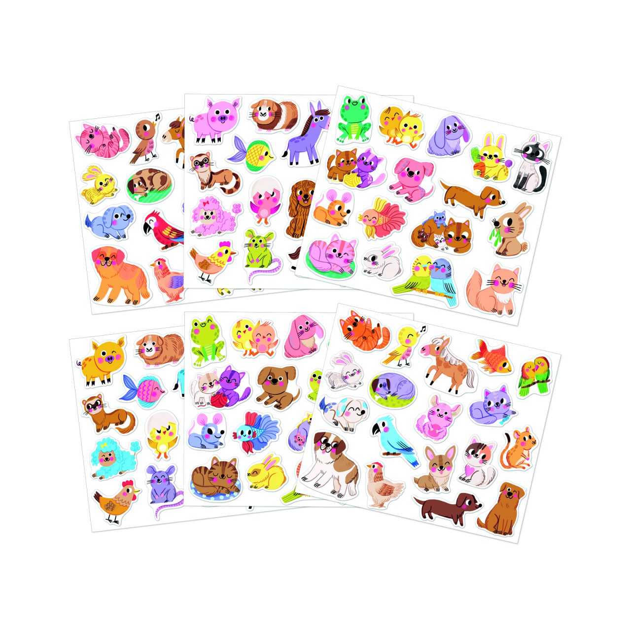 Janod Pegatinas Animales de compañía