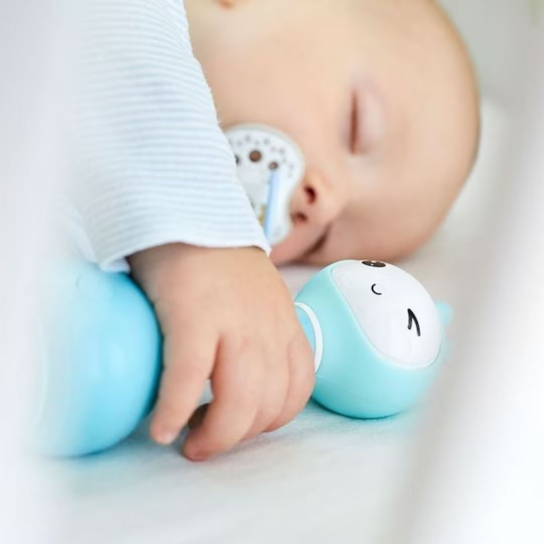 Alilo Smarty Bunny Azul Sonajero Interactivo e inteligente