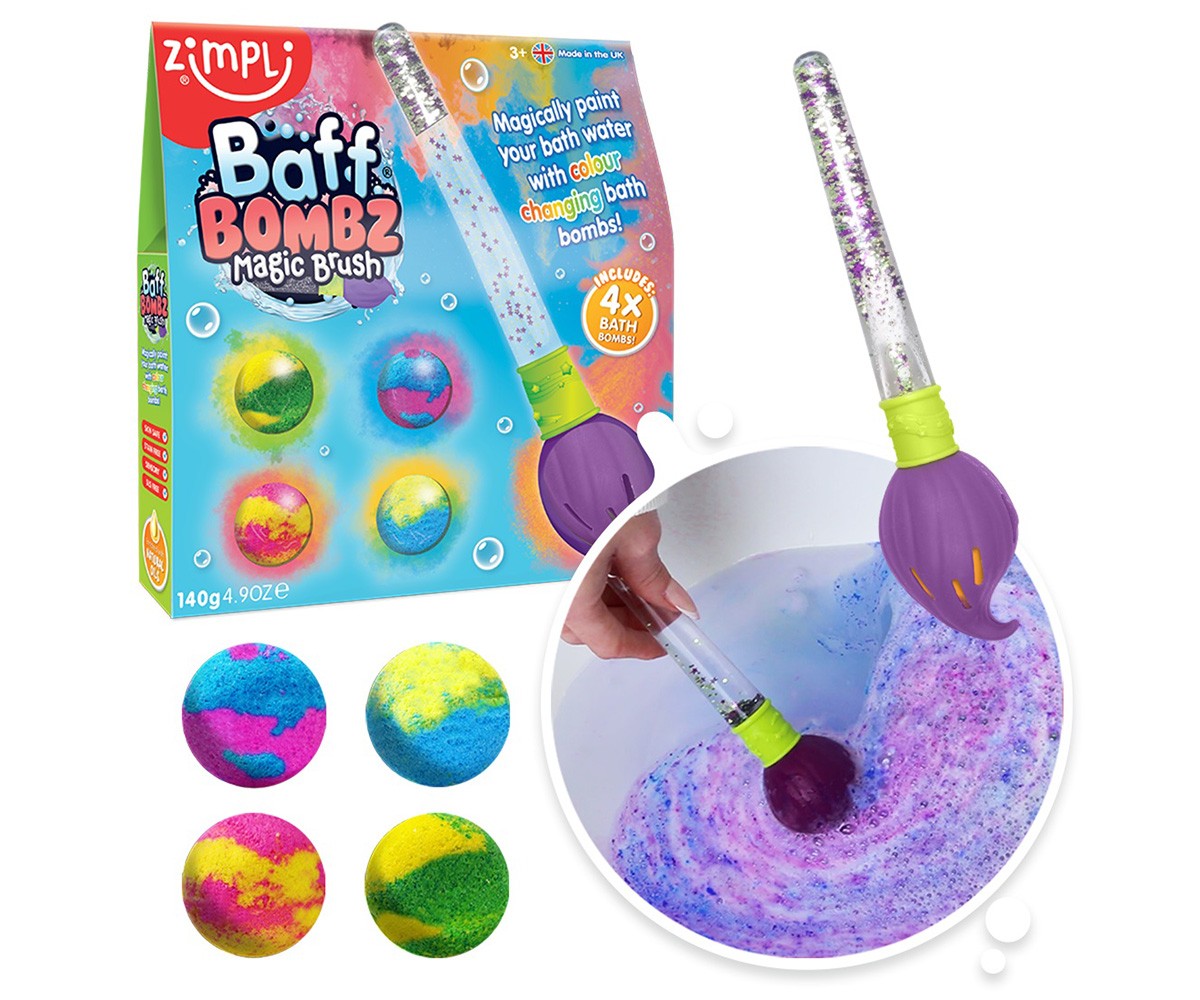 Zimpli Pincel mágico + 4 bombas