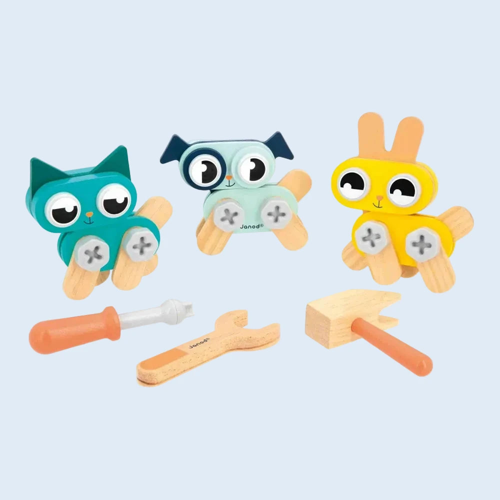 Janod Pequeños animales Bricolaje