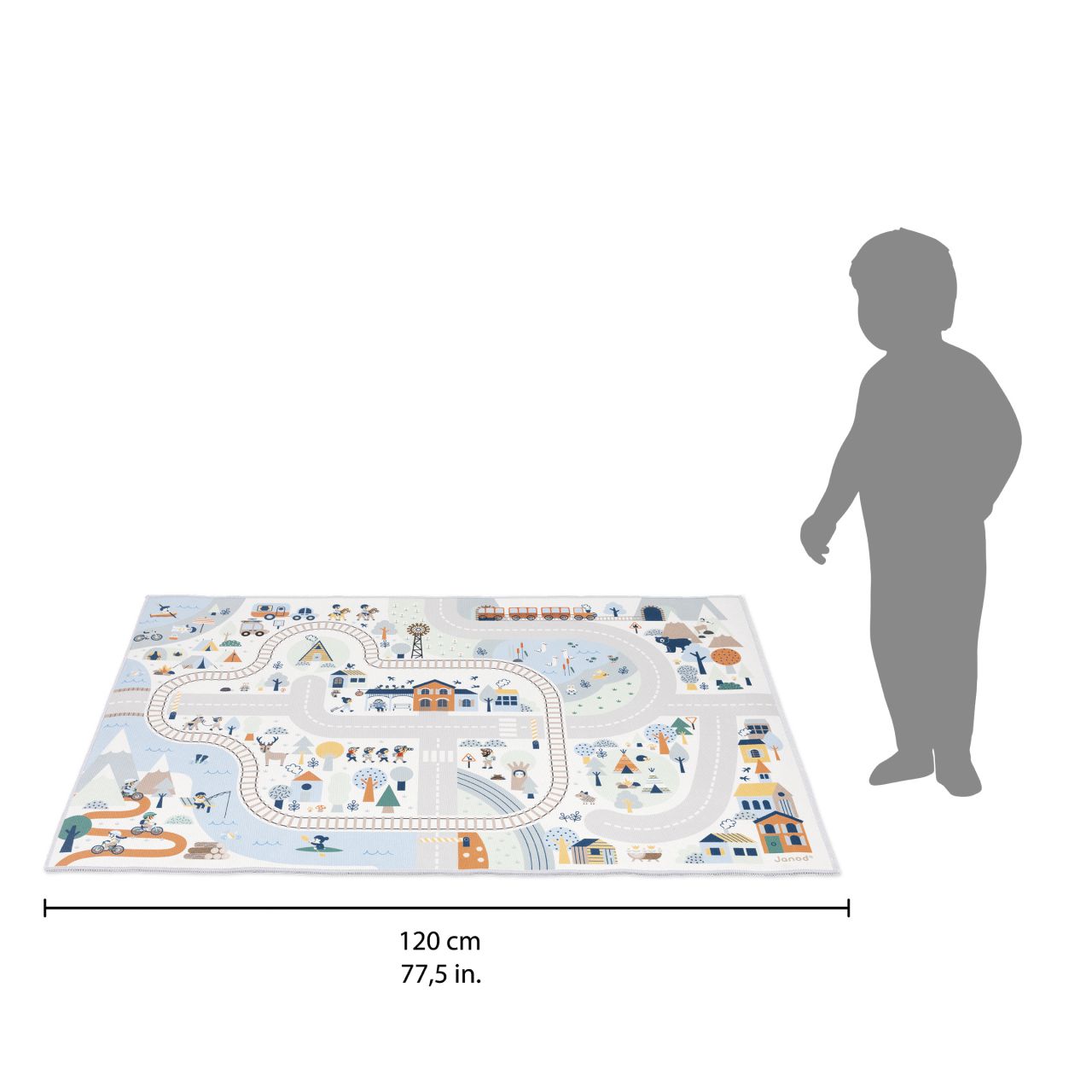 Janod Cross Roads Alfombra con circuito Valle Nevado