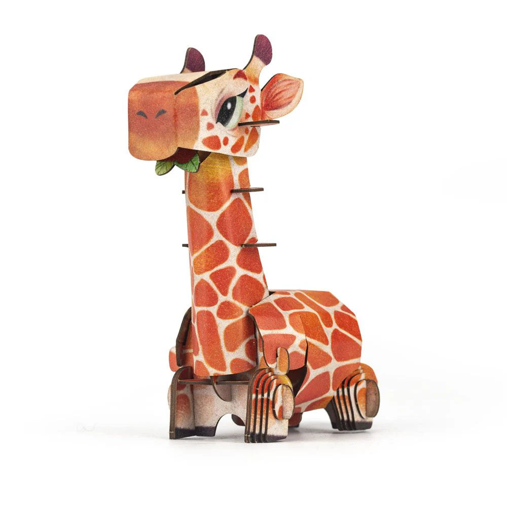 MierEdu Mini Puzzle 3D con sonido Jirafa