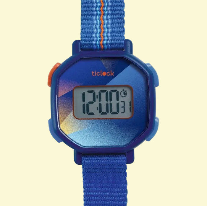 Djeco Ticlock Reloj digital Blue Sound