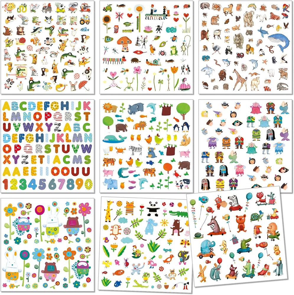 Djeco Pegatinas 1000