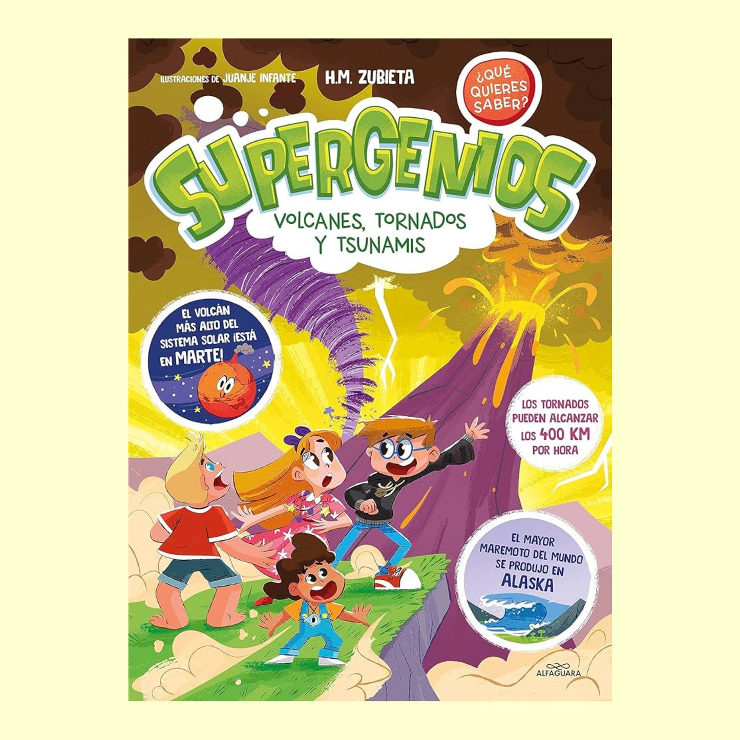 Supergenios Volcanes, tornados y tsunamis