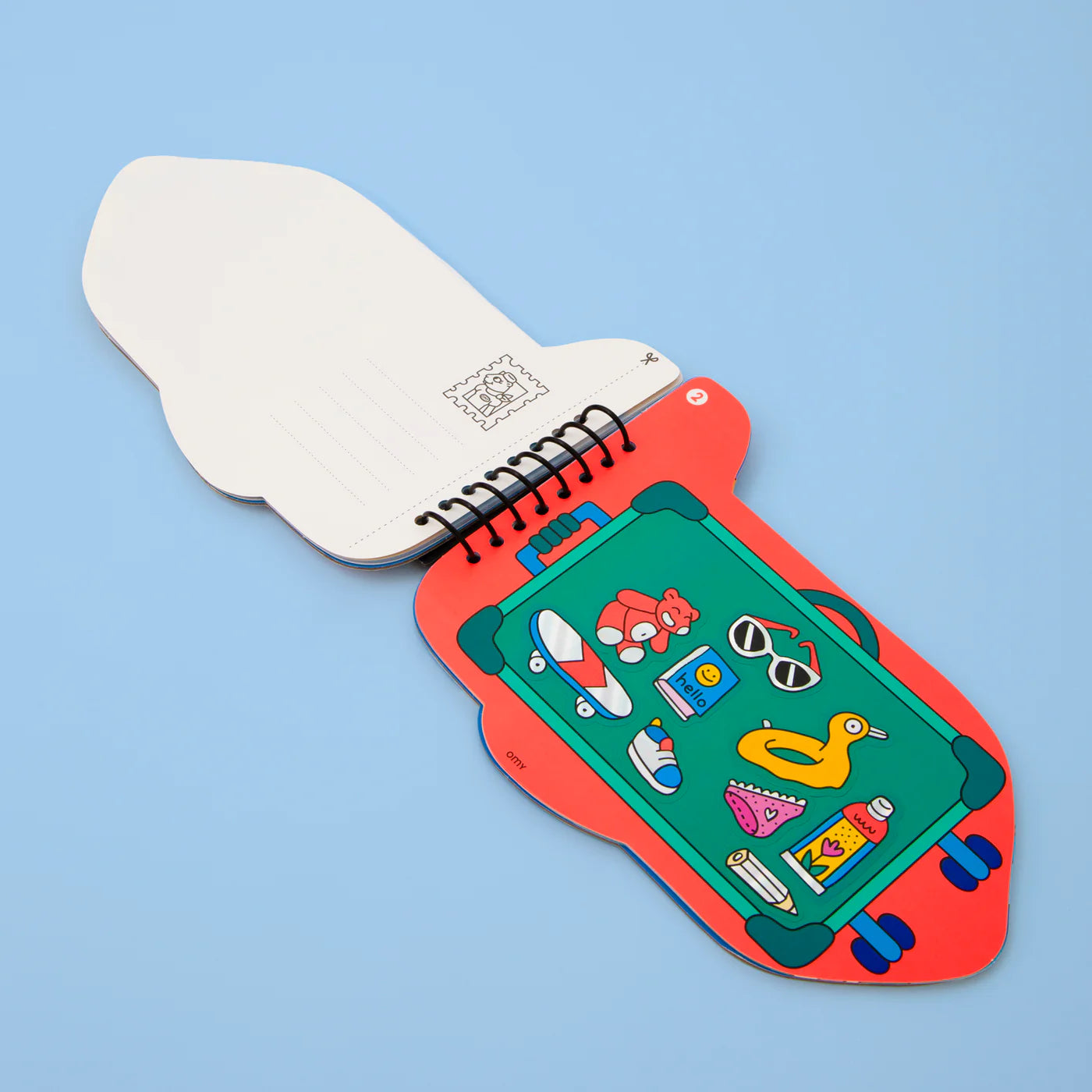 Omy Libreta de pegatinas Vroom