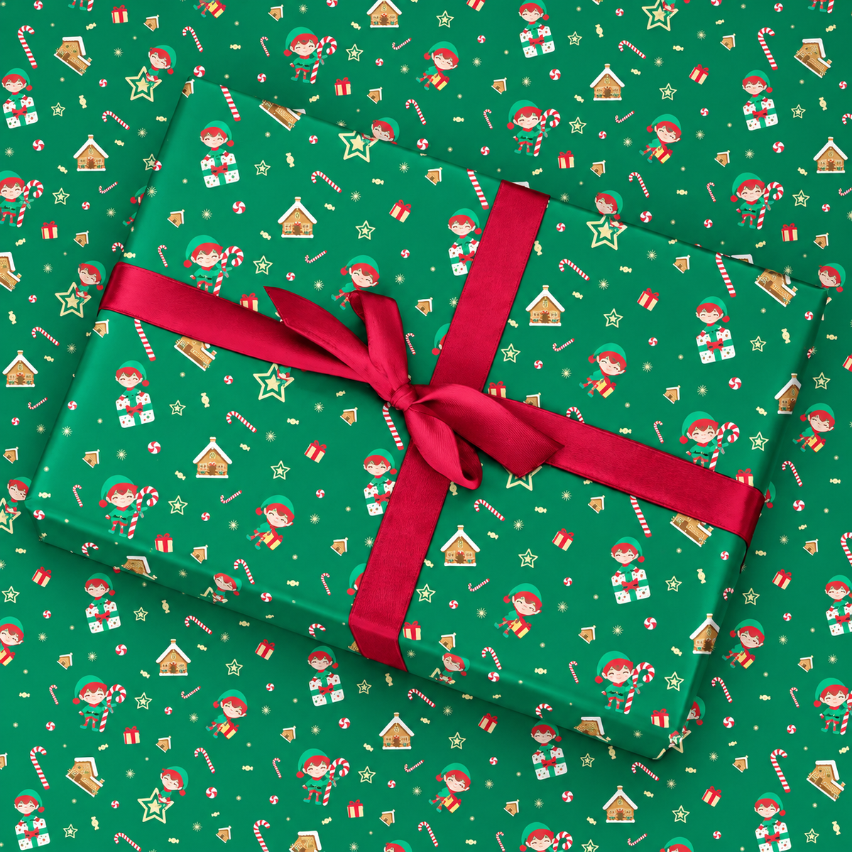 Papel de regalo 2m Elfo