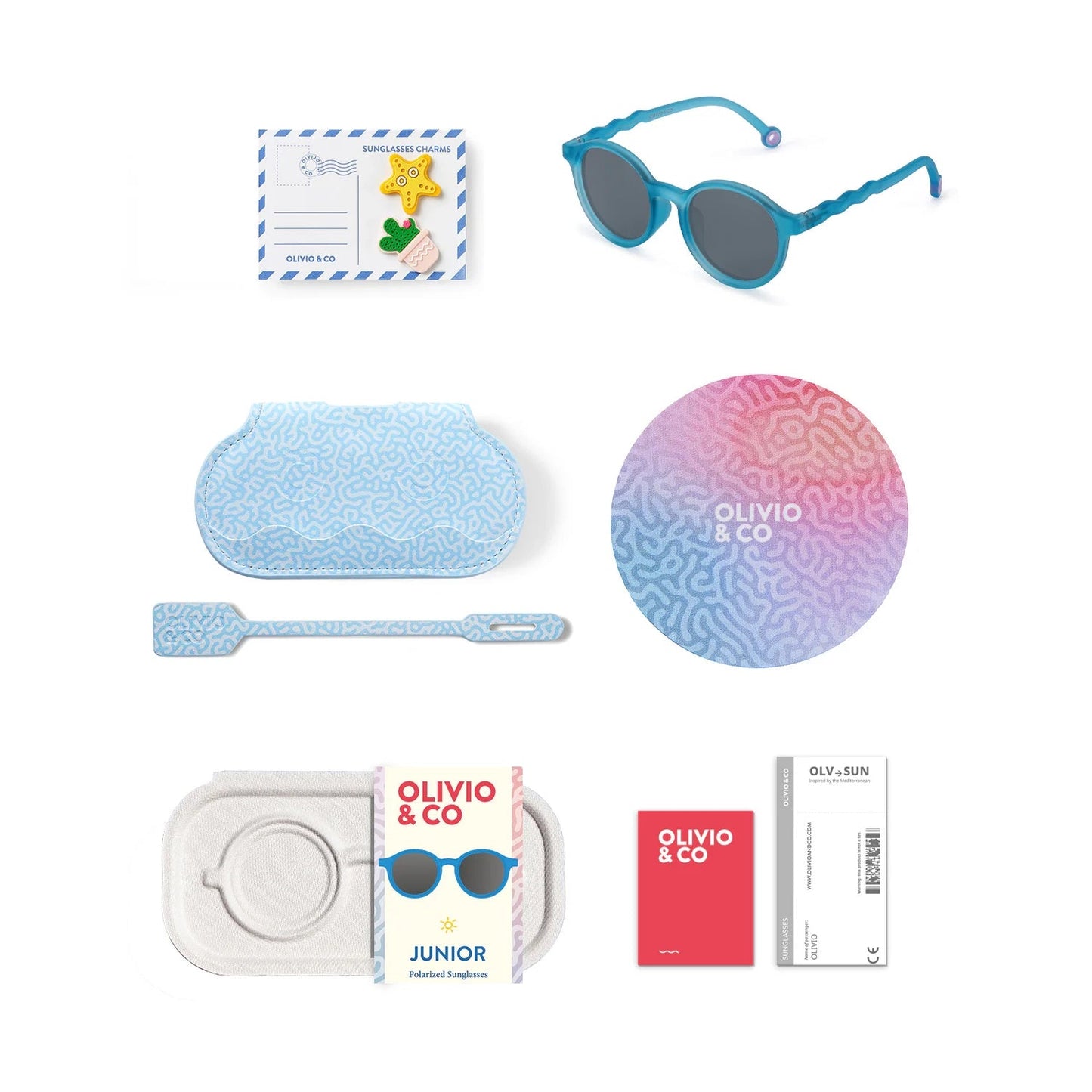 Olivio & Co Gafas de Sol Reef Blue