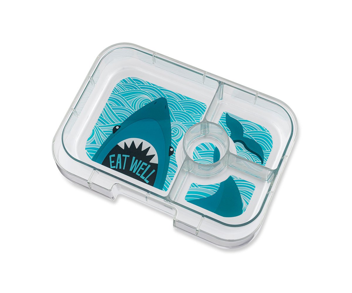 Yumbox Panino Shark Tray Azul