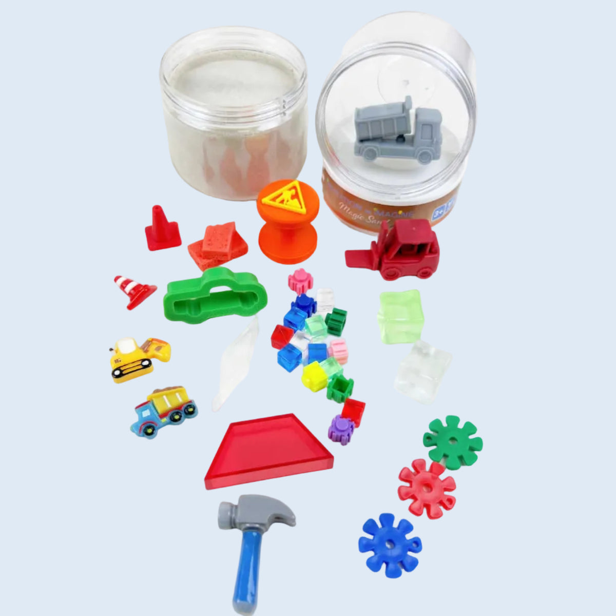 Invitationtoimagine Magic sand Play pot Build it