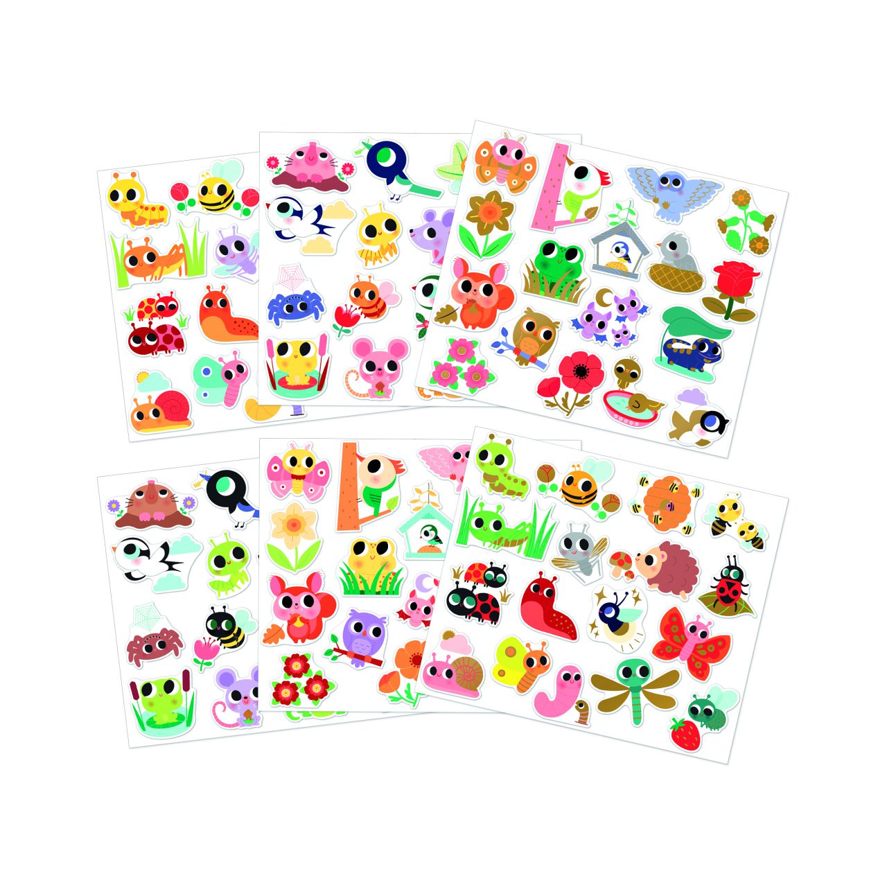 Janod Pegatinas Pequeños animales