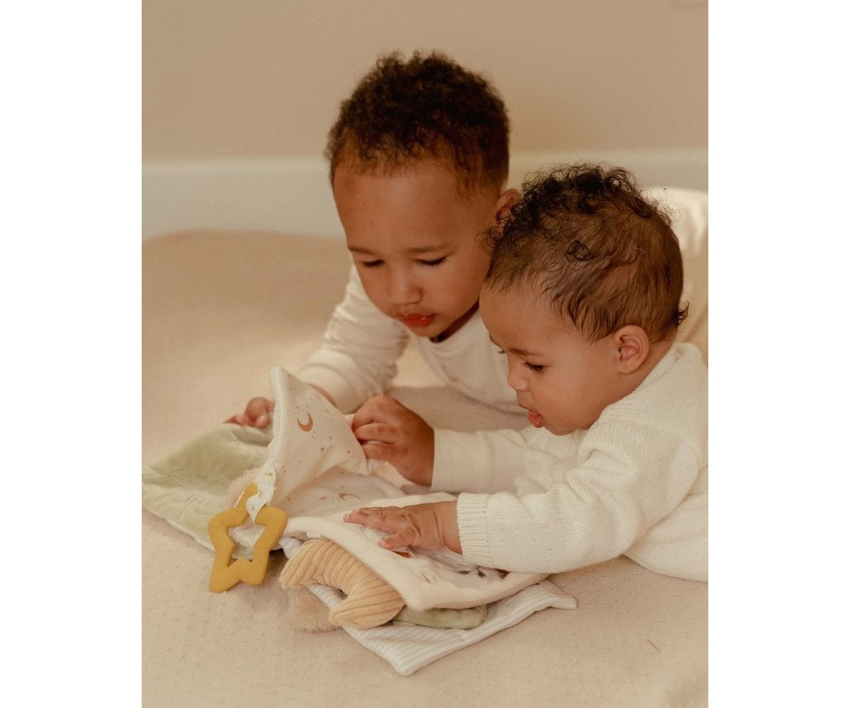 Little Dutch Libro blandito multisensorial Conejito Natural