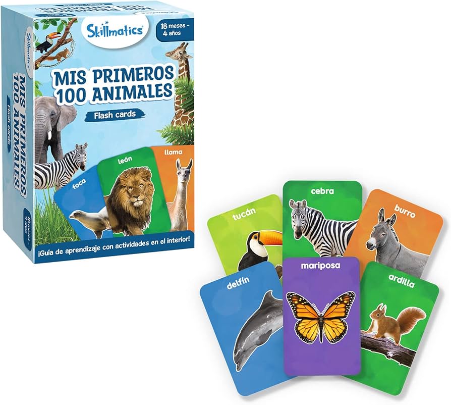 Ludilo Skillmatics Mis primeros 100 animales