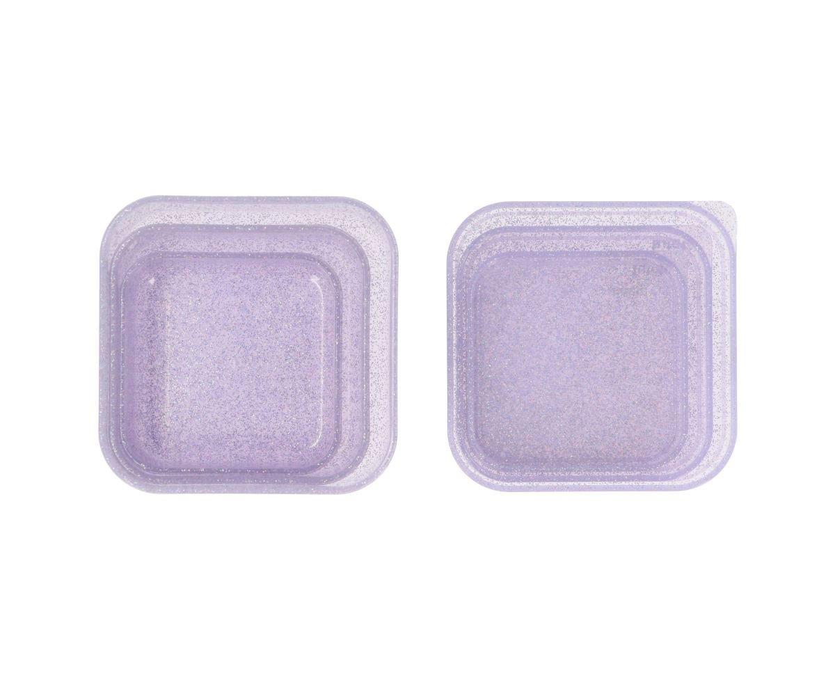 Tutete Cajas de almuerzo Glitter Lila