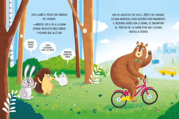 Los libros no son para los osos