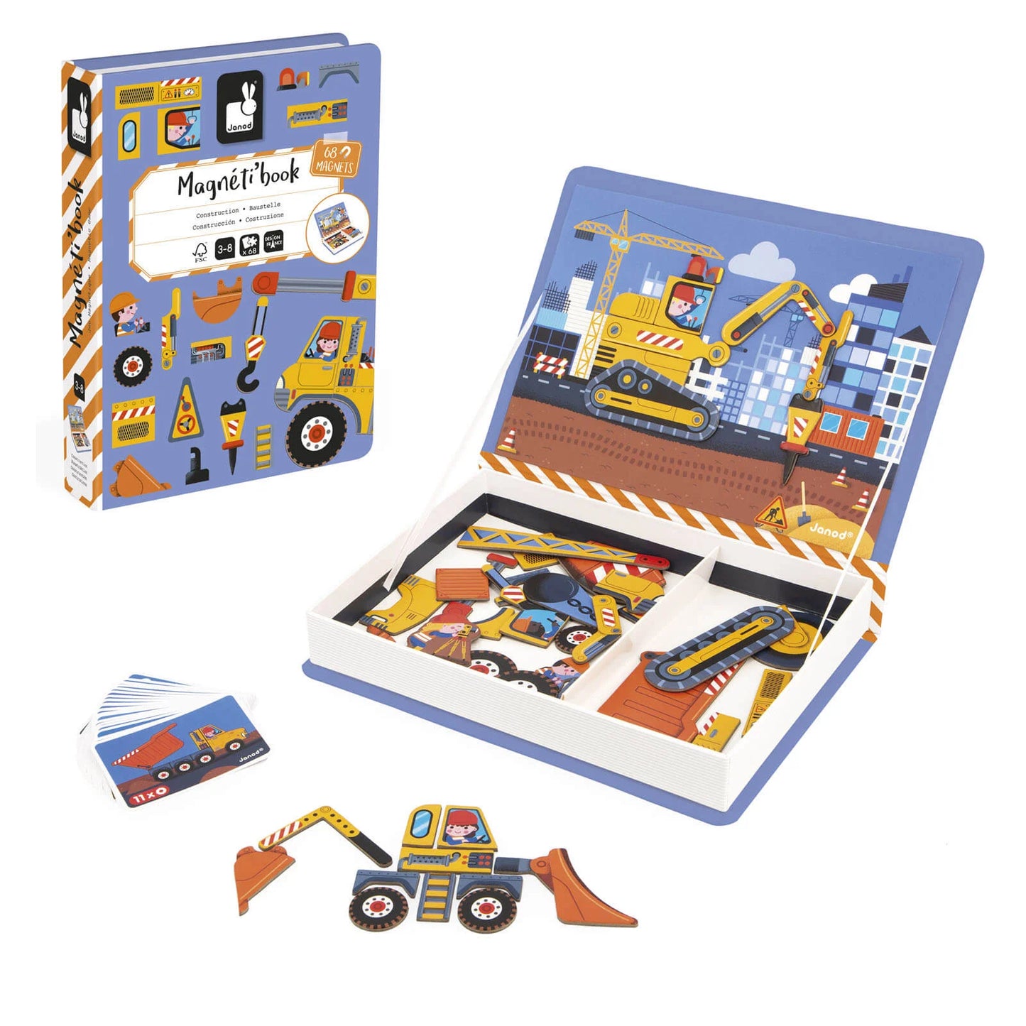 Janod Magneti Book Construcciones