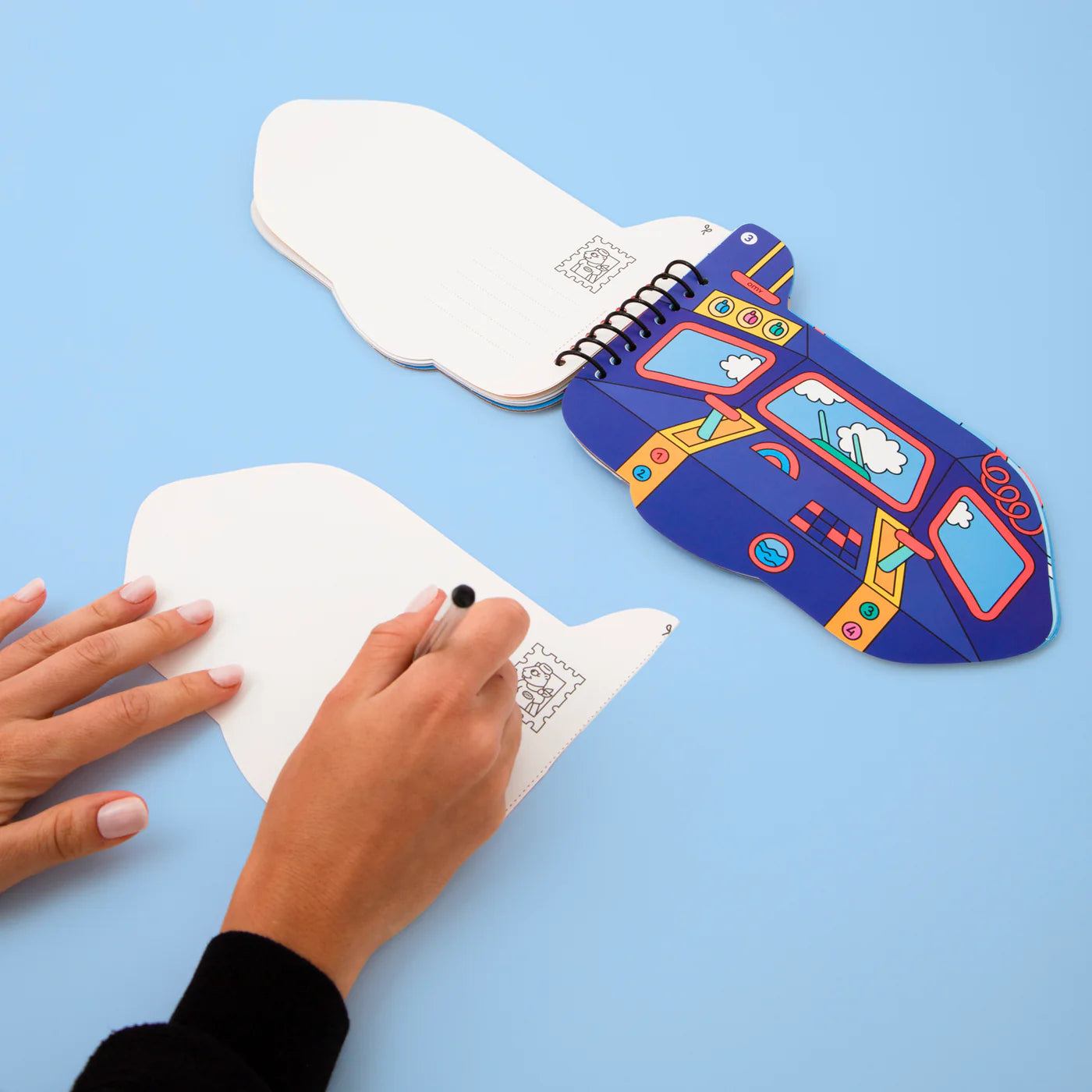 Omy Libreta de pegatinas Vroom