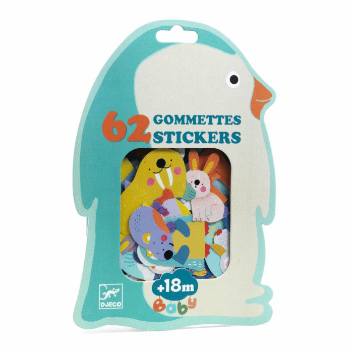 Djeco Baby Pegatinas Animales Polares
