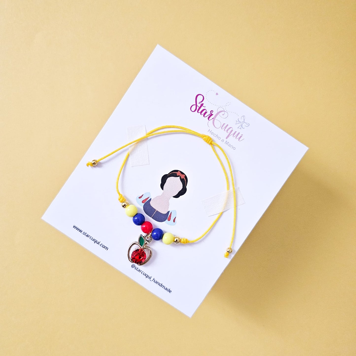 Starcuqui Pulsera ajustable Blancanieves