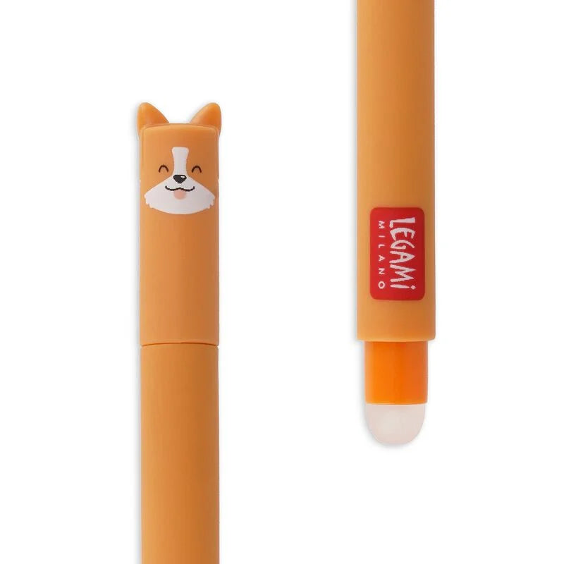 Legami Bolígrafo de Gel borrable Corgi