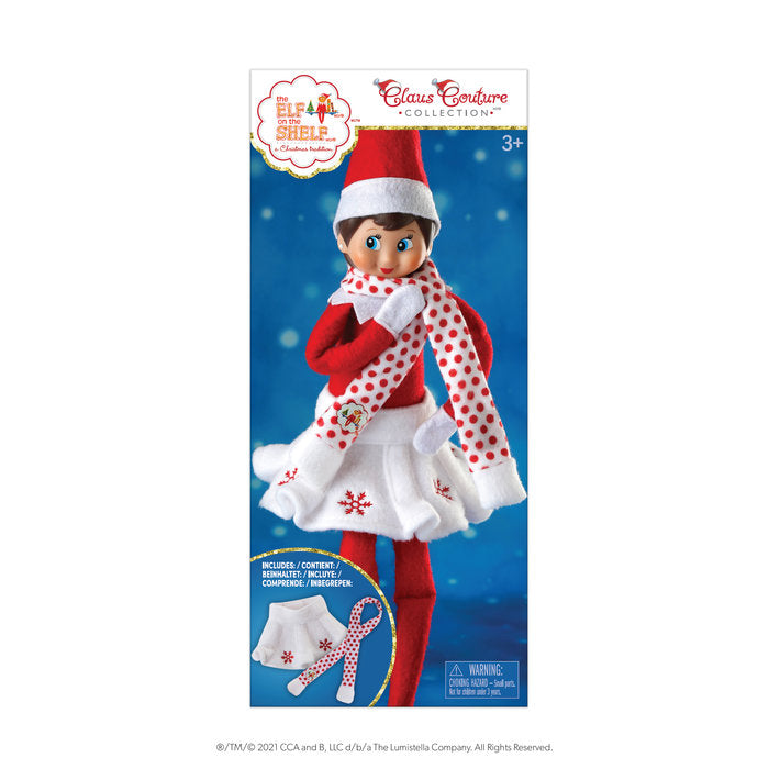 PREVENTA The Elf on the shelf Falda y bufanda