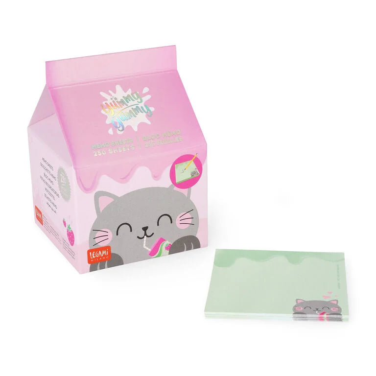 Legami Cubo de notas Gato