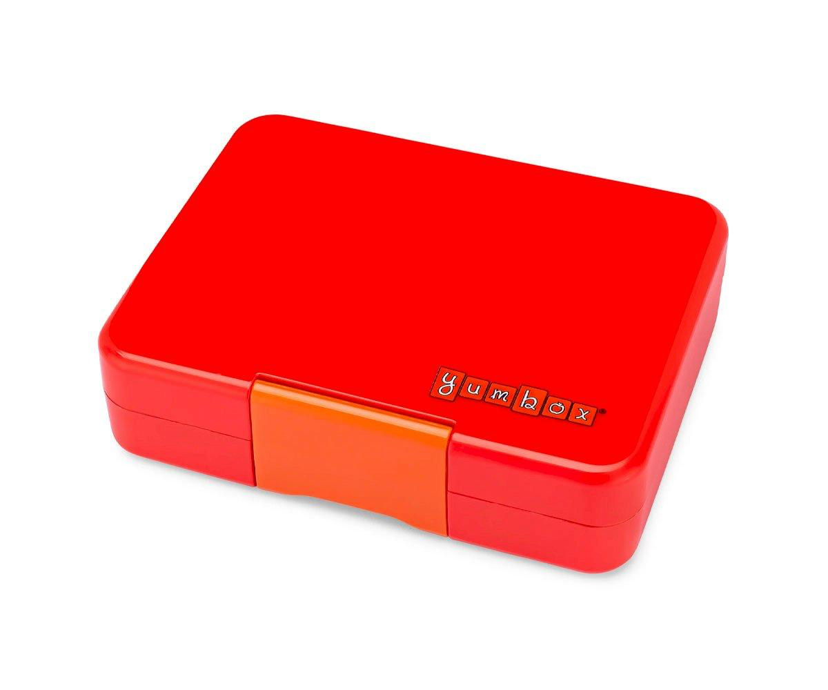 Yumbox Caja de almuerzo Oso polar Rojo
