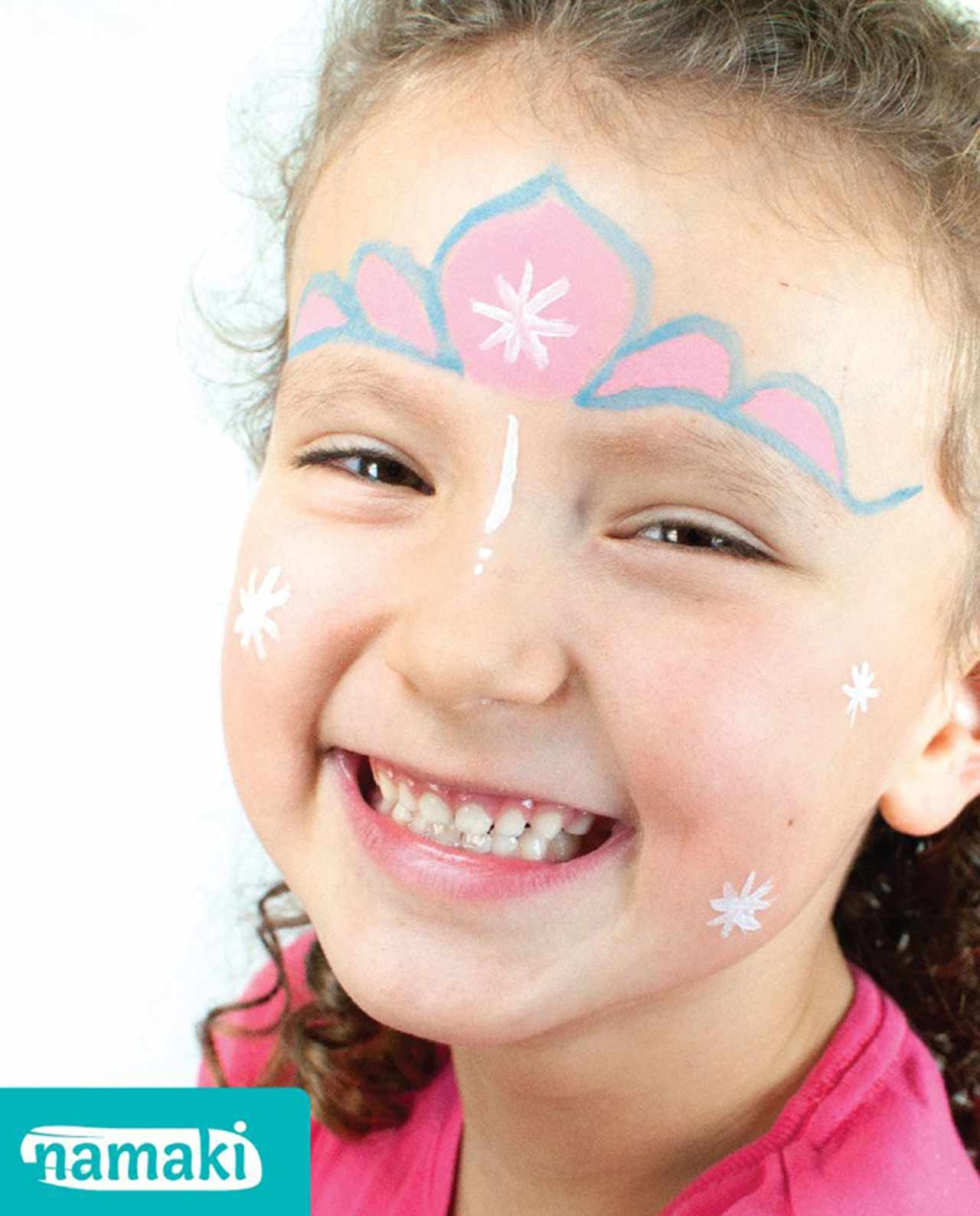 Namaki Kit 3 colores Maquillaje Princesa y Unicornio