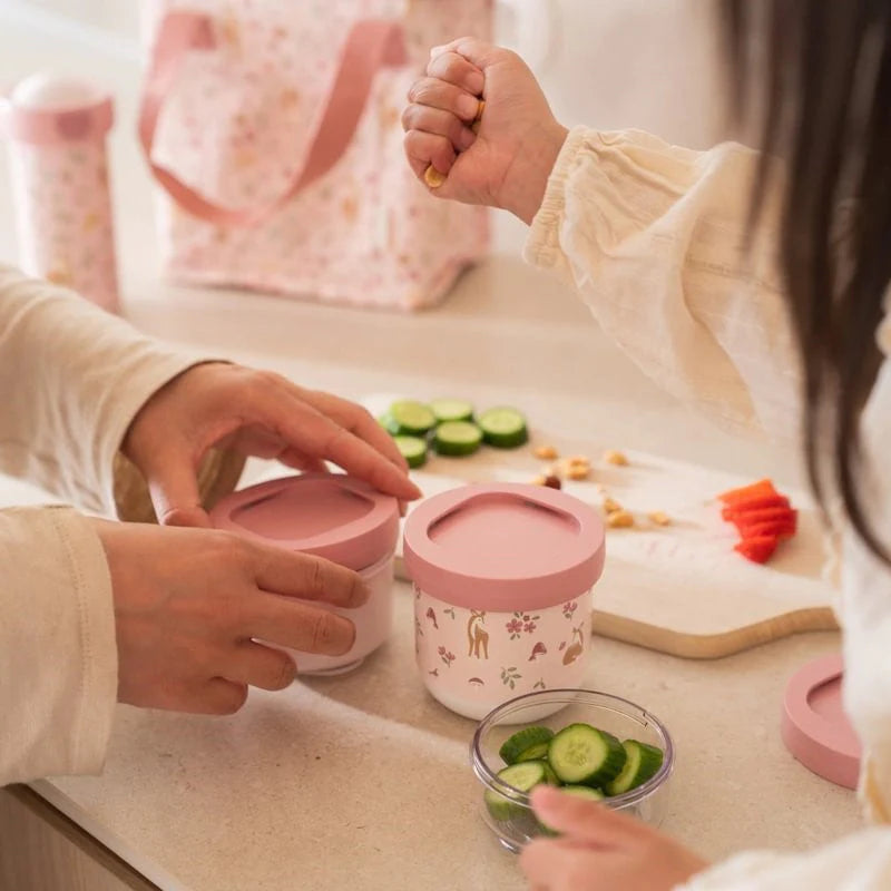 Mepal Caja snack apilable Fairy Garden
