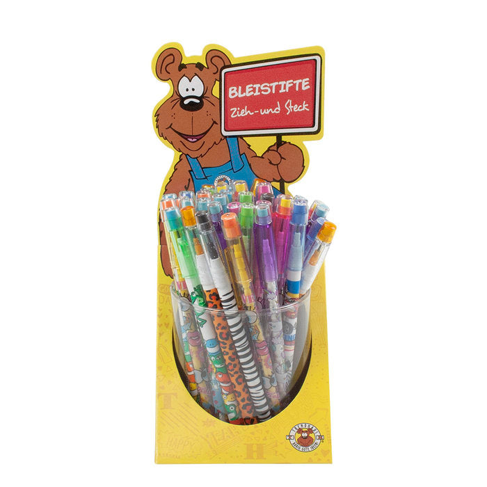 Lápices apilables divertidos