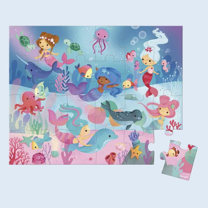 Janod Puzzle Sirenas 24 piezas