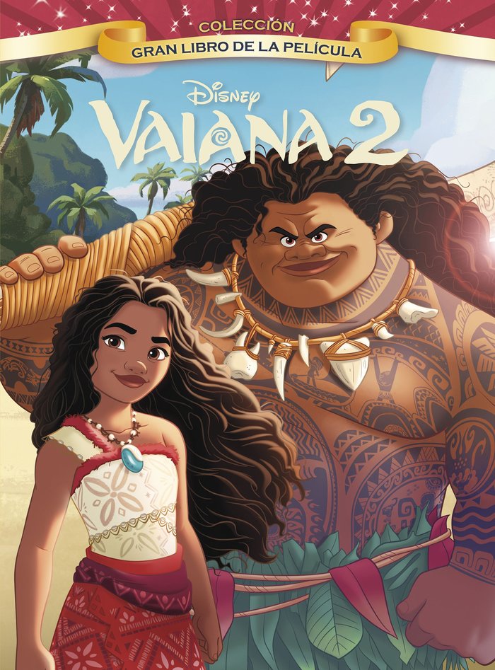 Disney Gran libro de la película Vaiana 2