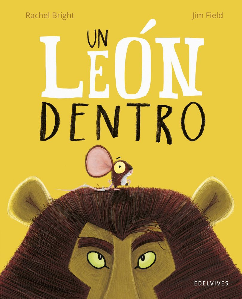 Un león dentro Pequeñas manos