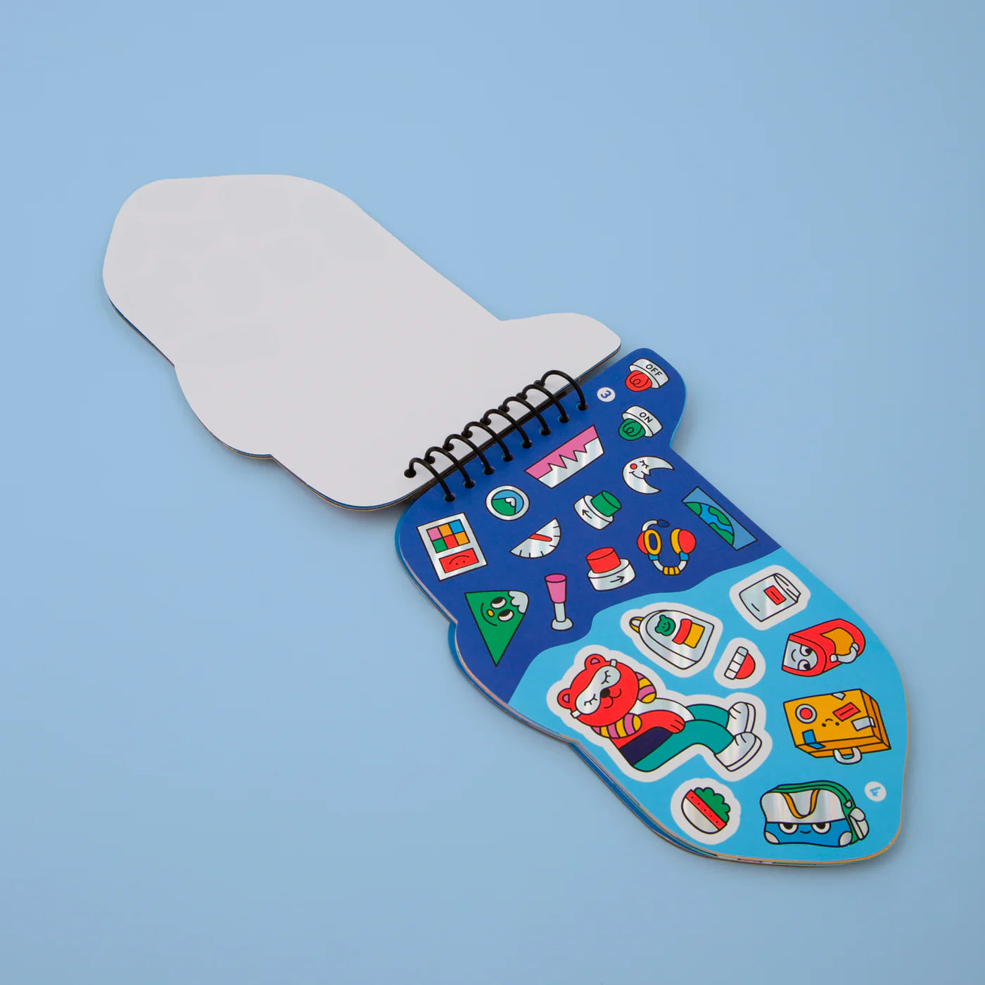 Omy Libreta de pegatinas Vroom