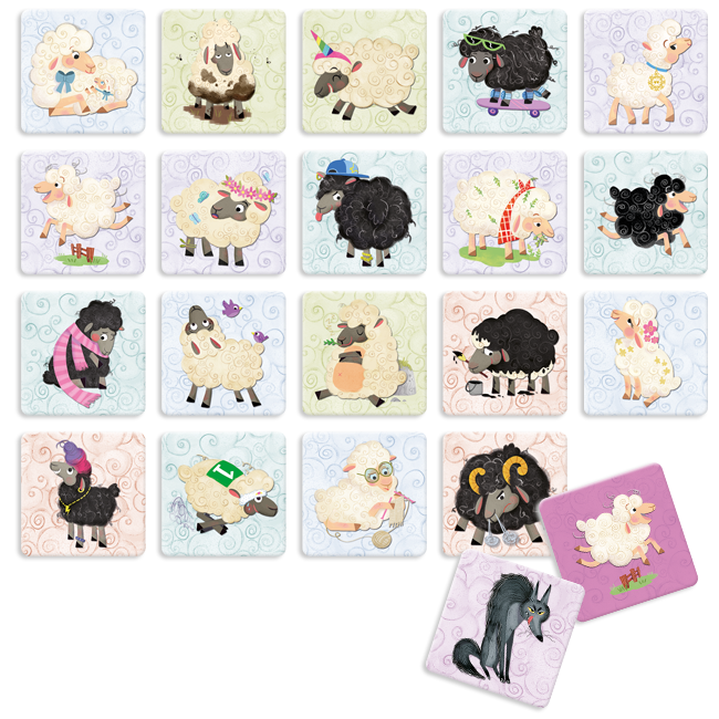 Ludattica Risky Memo Cuidado con el lobo