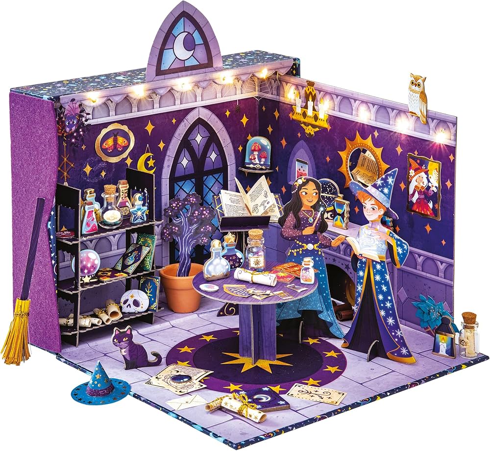 Janod Magic School El taller de hechiceros Maqueta 3D