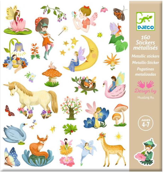 Djeco Pegatinas Fantasía