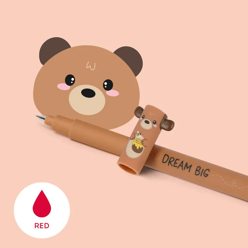 Legami Bolígrafo de Gel borrable Oso