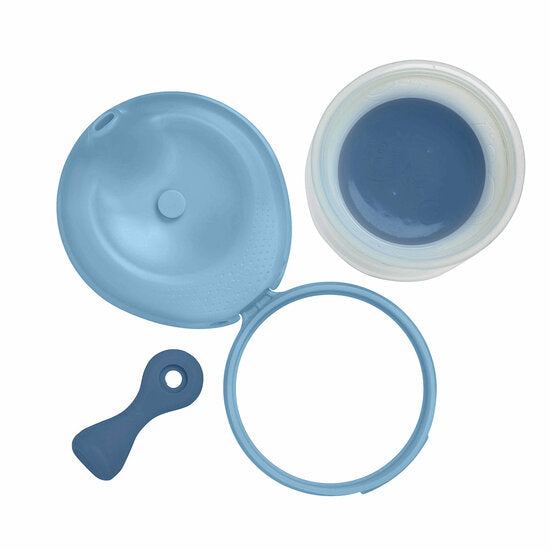 B.box Dispensador de purés reutilizable Blue