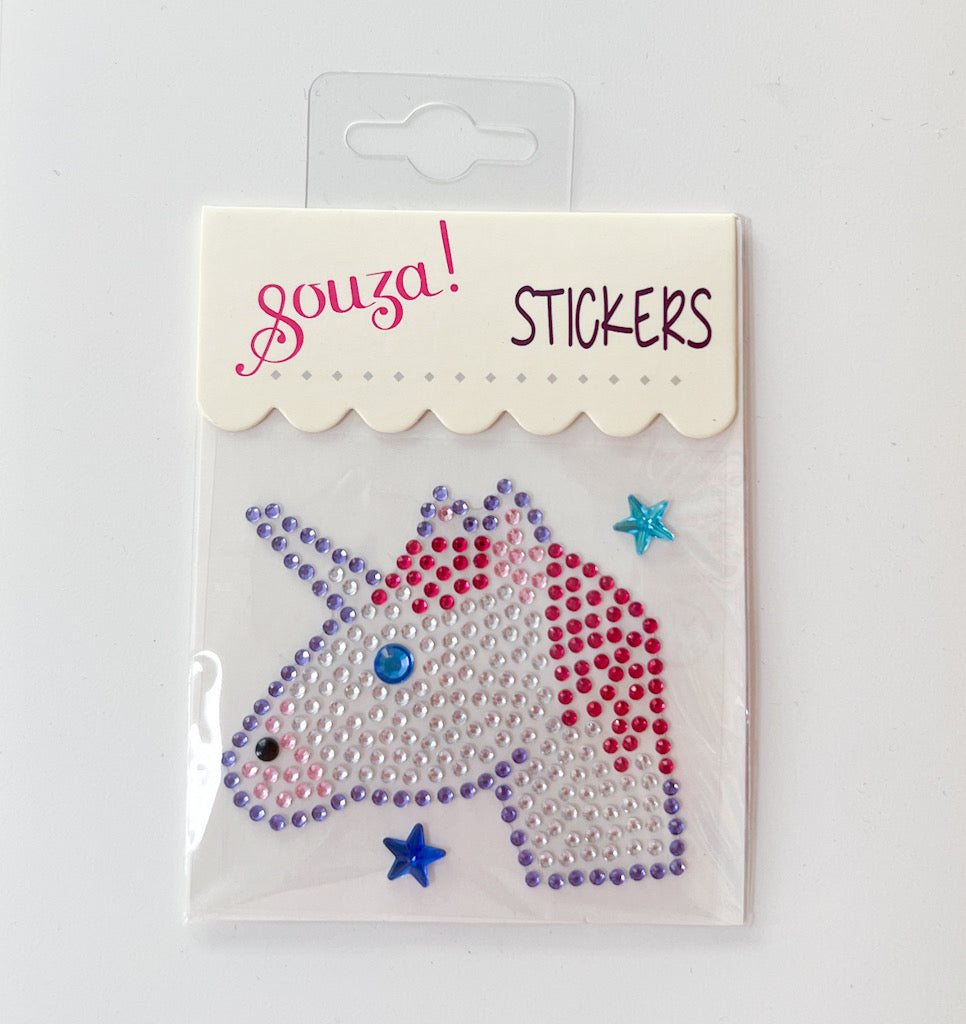 Souza Sticker Facial Unicornio