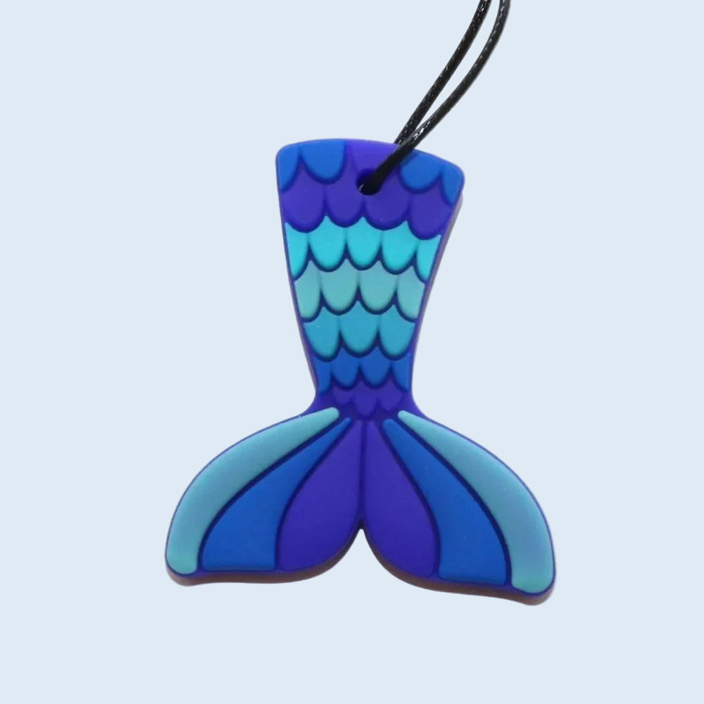 Jellystone Colgante mordedor Sirena azul