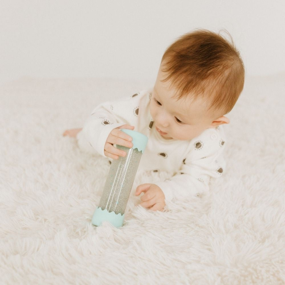 Jellystone Botella sensorial flotante Baby Menta