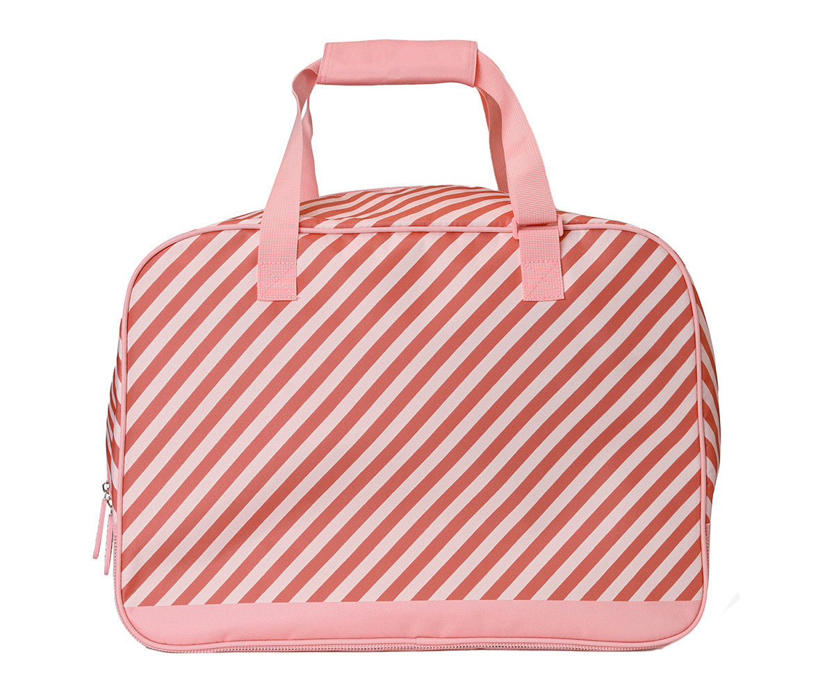 Tutete Bolso de playa con rejilla Stripes Bloom & Blush